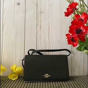 Black crossbody bag